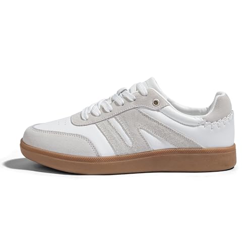 white daily shoes