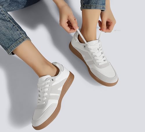 white daily shoes