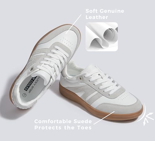 white daily shoes