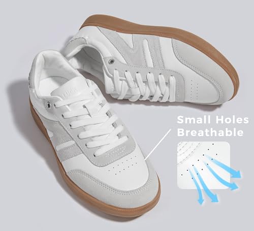 white daily shoes