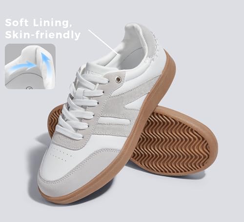 white daily shoes