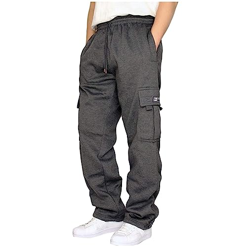 grey relaxed pants
